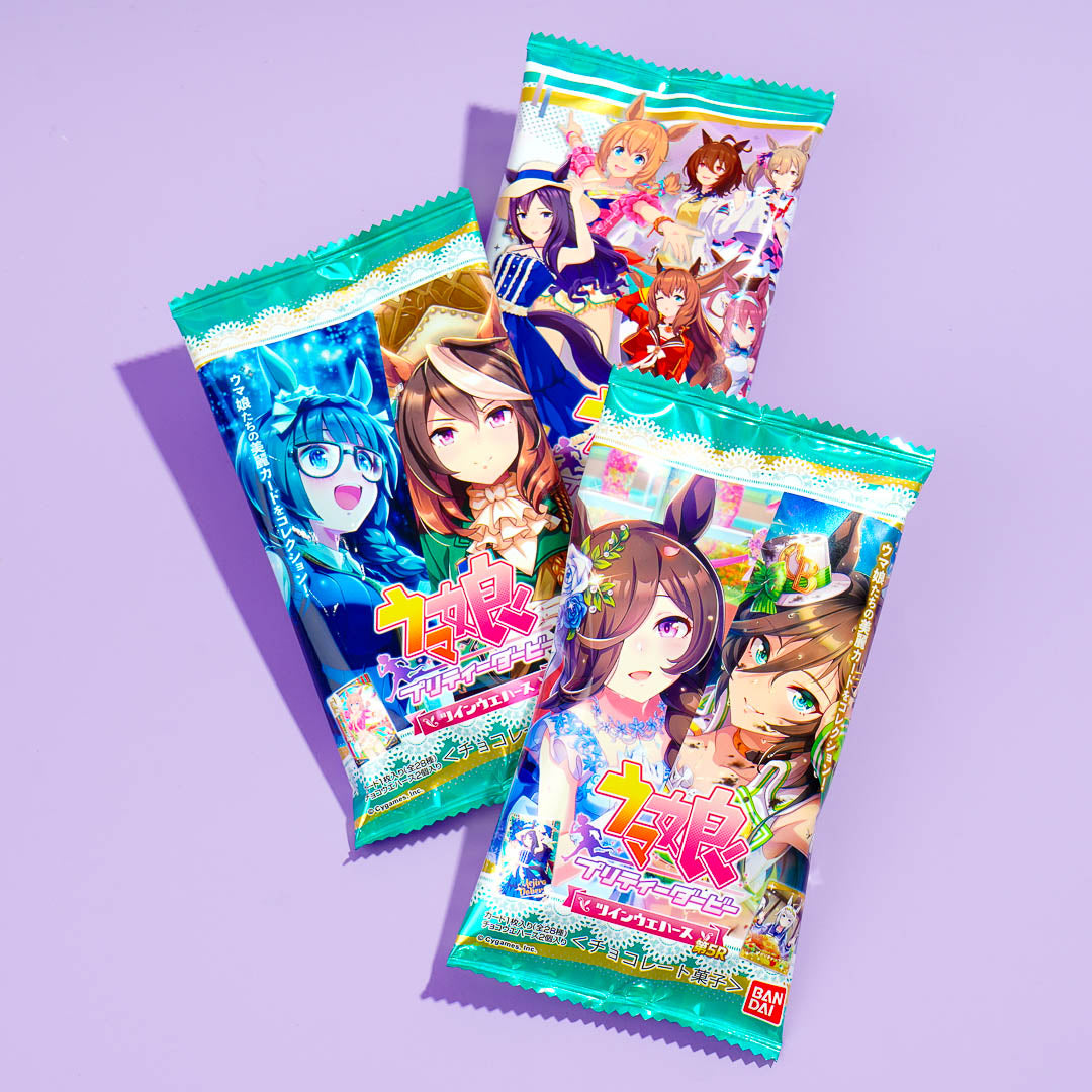 Uma Musume Pretty Derby 5R Twin Waffeln und Karte