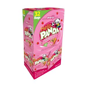 Meiji Hello Panda Erdbeerkekse