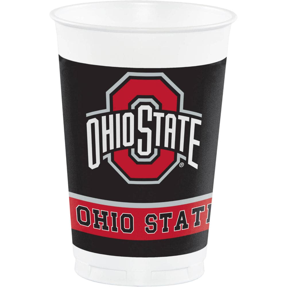 Kreatives Konvertieren – Tumbler Ohio State Buckeyes Plastikbecher