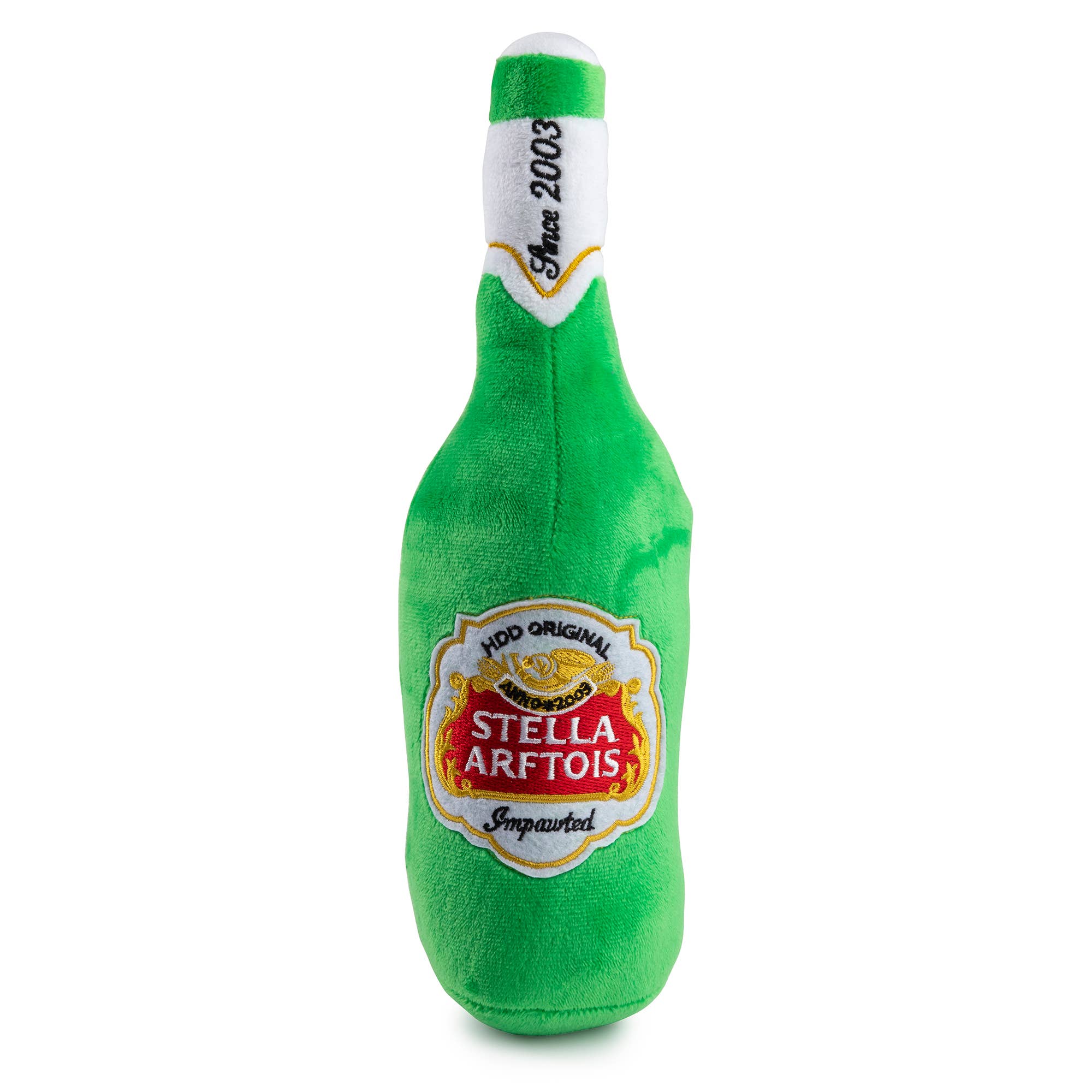 Haute Diggity Hund – Stella Arftois Beer Flasche Squeaker Hundespielzeug