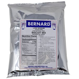 Bernard Keks Mischung Sehr niedrige Natrium