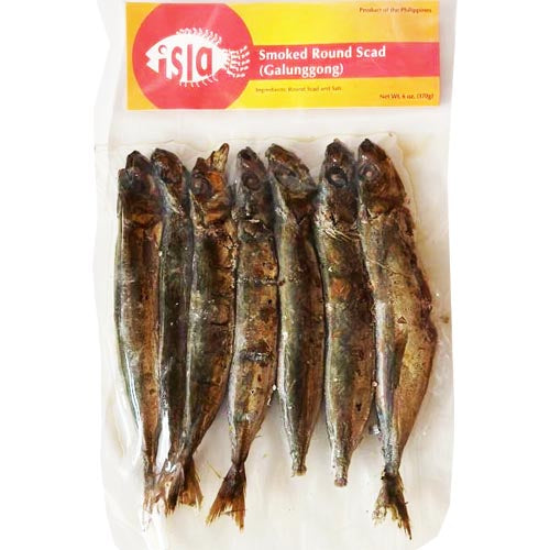 Isla Premium – Geräucherter rund Scad (Galunggong) – 6 OZ