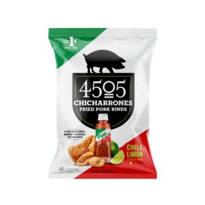 4505 Chicharrones Gebratenes Schweinefleisch Rinden Tajin Chile Limon (US)