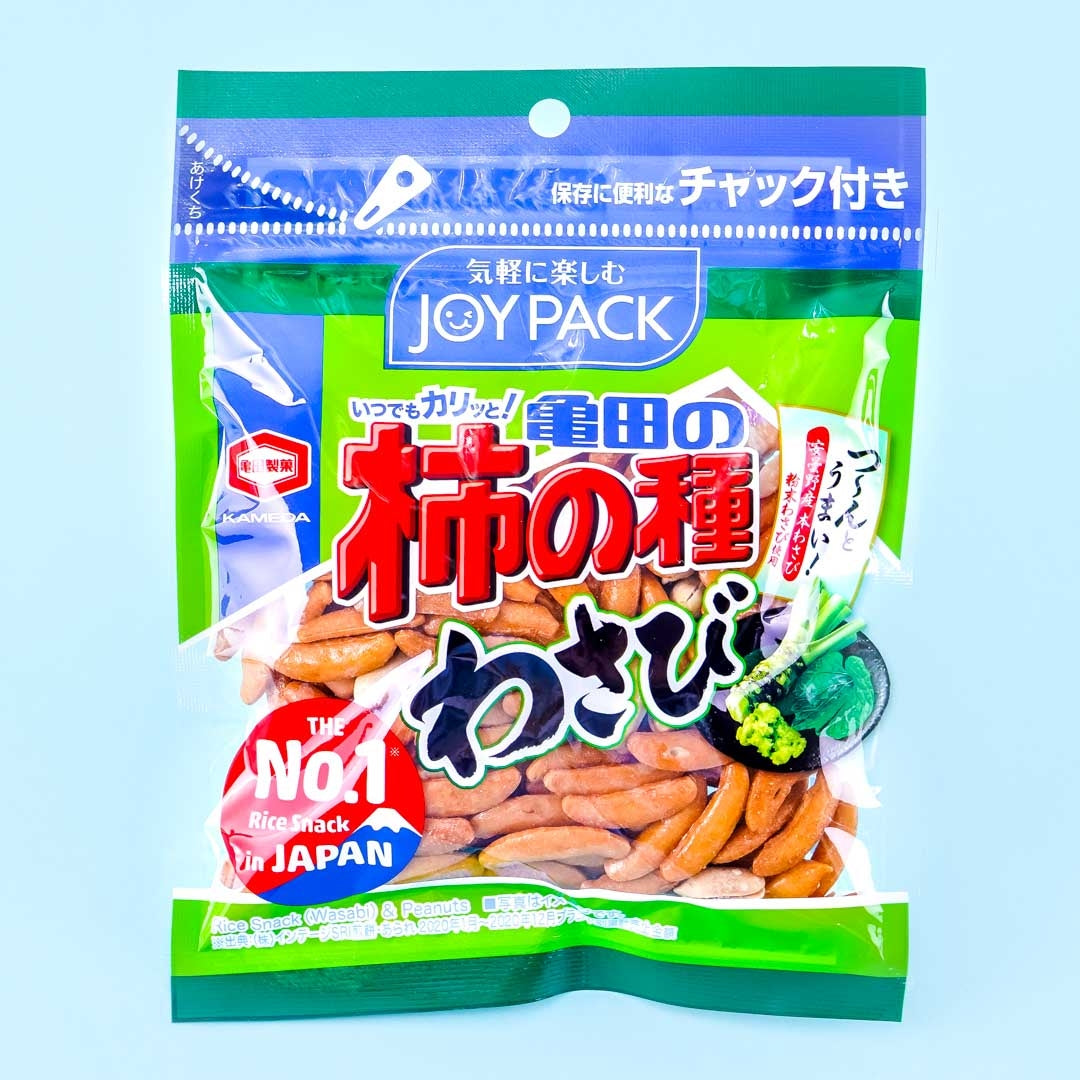 kameda kaki kein tane senbei joy pack – wasabi