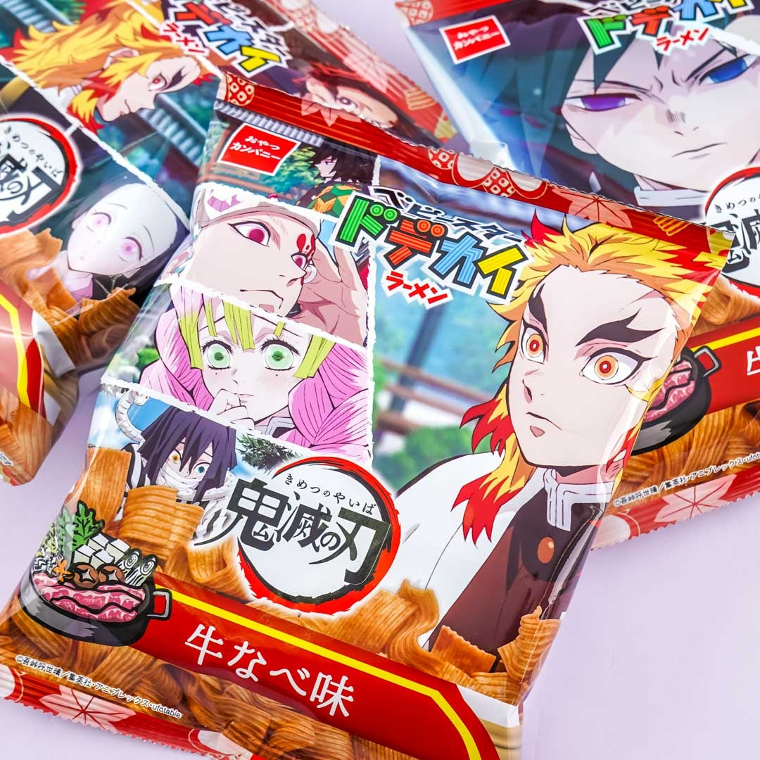 Demon Slayer Rindfleisch Pan Dodekai Ramen Snacks