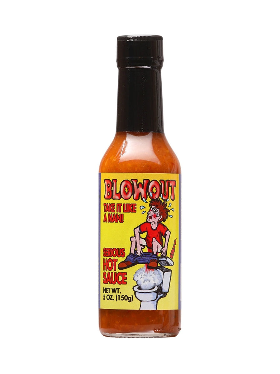 Chilisauce Blowout Nehmen Sie es wie ein Mann 5oz Hitze 7