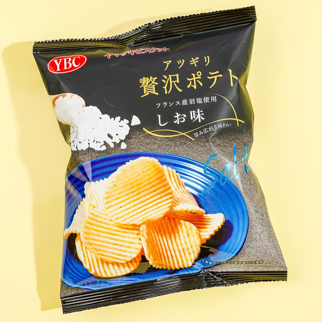 YBC Atsugiri Luxus Kartoffelchips – französisches Steinsalz