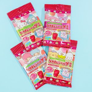 Peko-Chan x Sanrio Characters Nakayoshi Seal Fruchtgummi Apfel & Pfirsich