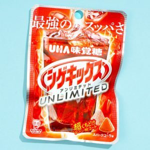UHA Shigekix Fruchtgummi Süßigkeiten – unbegrenzte Cola