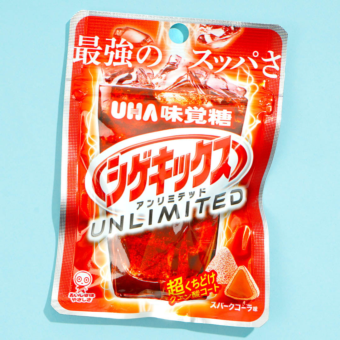 UHA Shigekix Gummy Süßigkeiten – Unbegrenzte Cola