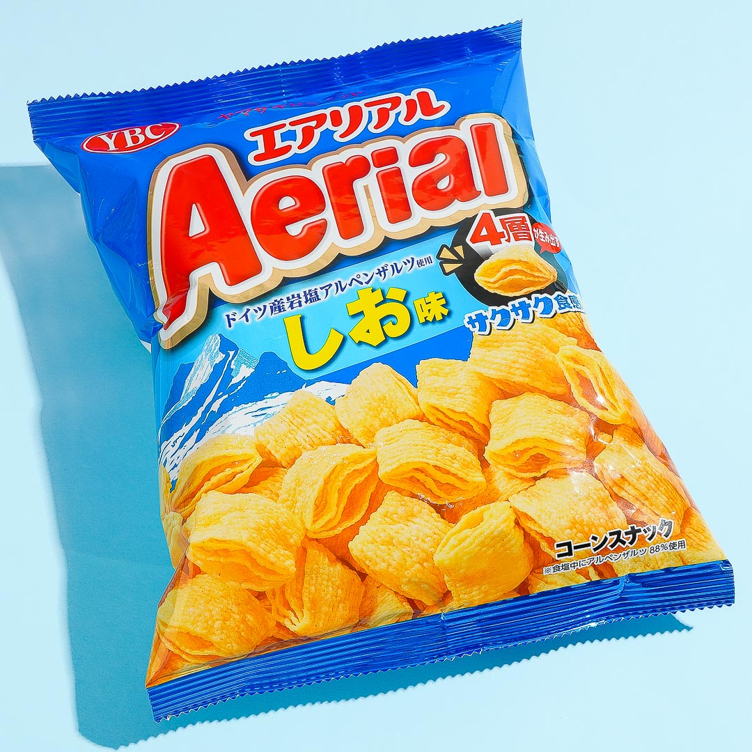Aerial Mais Snacks – Salz