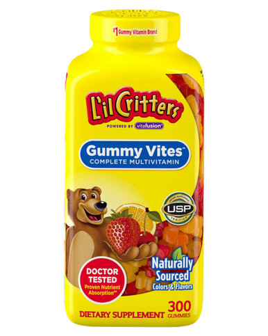 L'il Critters Multivitamin Gummibärchen, 300 Gummibärchen