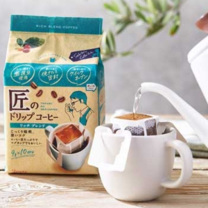 Takumi Drip Kaffee Rich Blend 10 Portionen – Japanischer Single Serve Deep Roast – Hergestellt in Japan – Tokyo Sakura Mall
