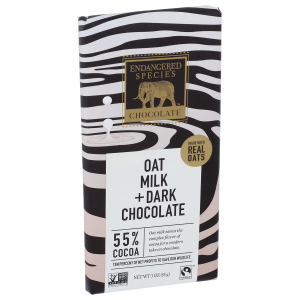 Endangered Species Hafer Milch dunkle Schokolade – vegan & ethischer Genuss