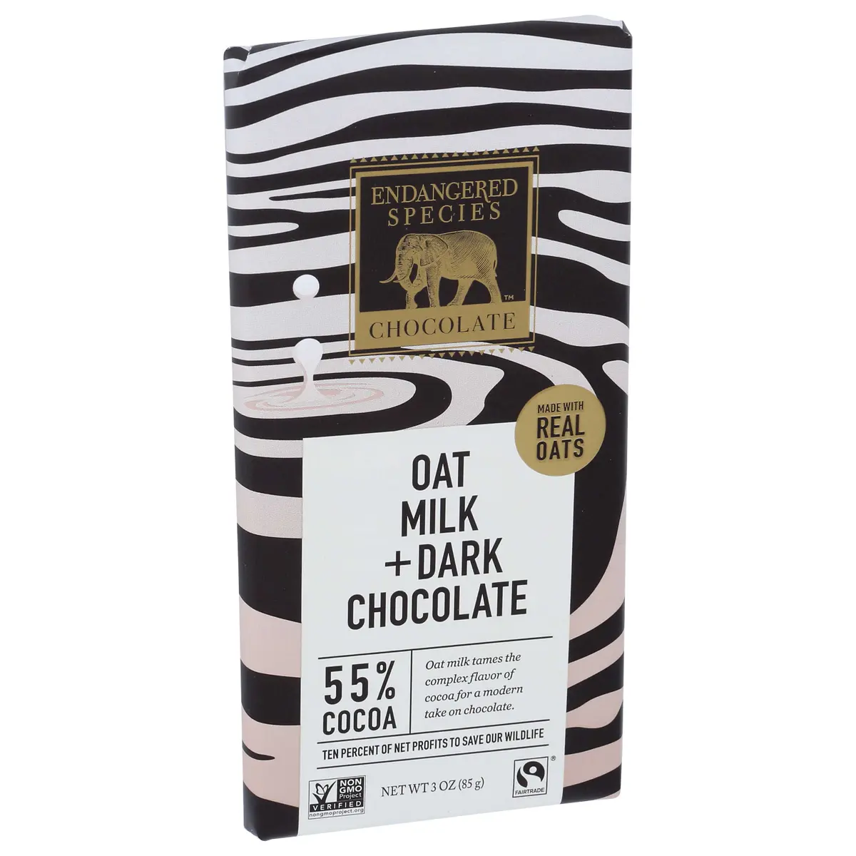 Endangered Species Hafermilch Dunkle Schokolade – Veganer & Ethischer Genuss