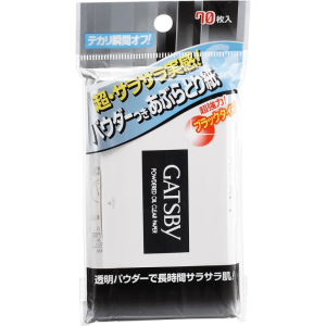 GATSBY Pulver Öl-Blotting Papier 70 Blätter – in Japan – tokyo sakura Mall