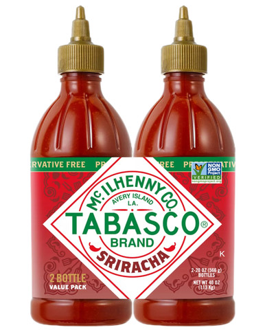 Tabasco Sriracha Sauce, 20 oz (2 Stück)