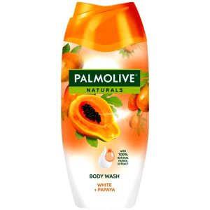 Palmolive Naturals Körperwäsche – weißer Papaya mit 100% natürlichem Papaya-Extrakt – 200 ml