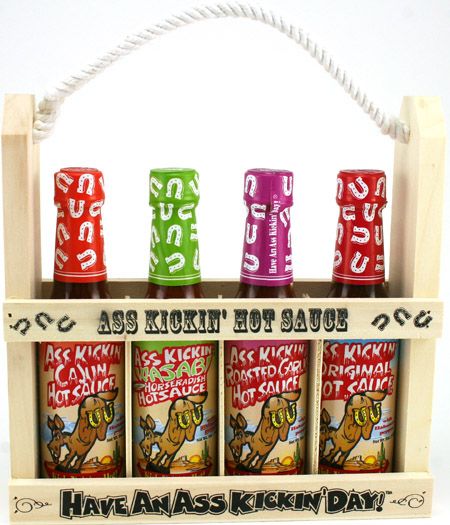 Ass Kickin Chilisauce Kiste, 15oz