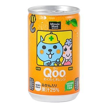 Coca-Cola, „Qoo, Orangengeschmack“ 160ml, Aludose