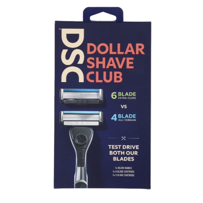 Dollar Shave Club – Razor Mixed Starter Kit, 1 Kt (4 Stück)
