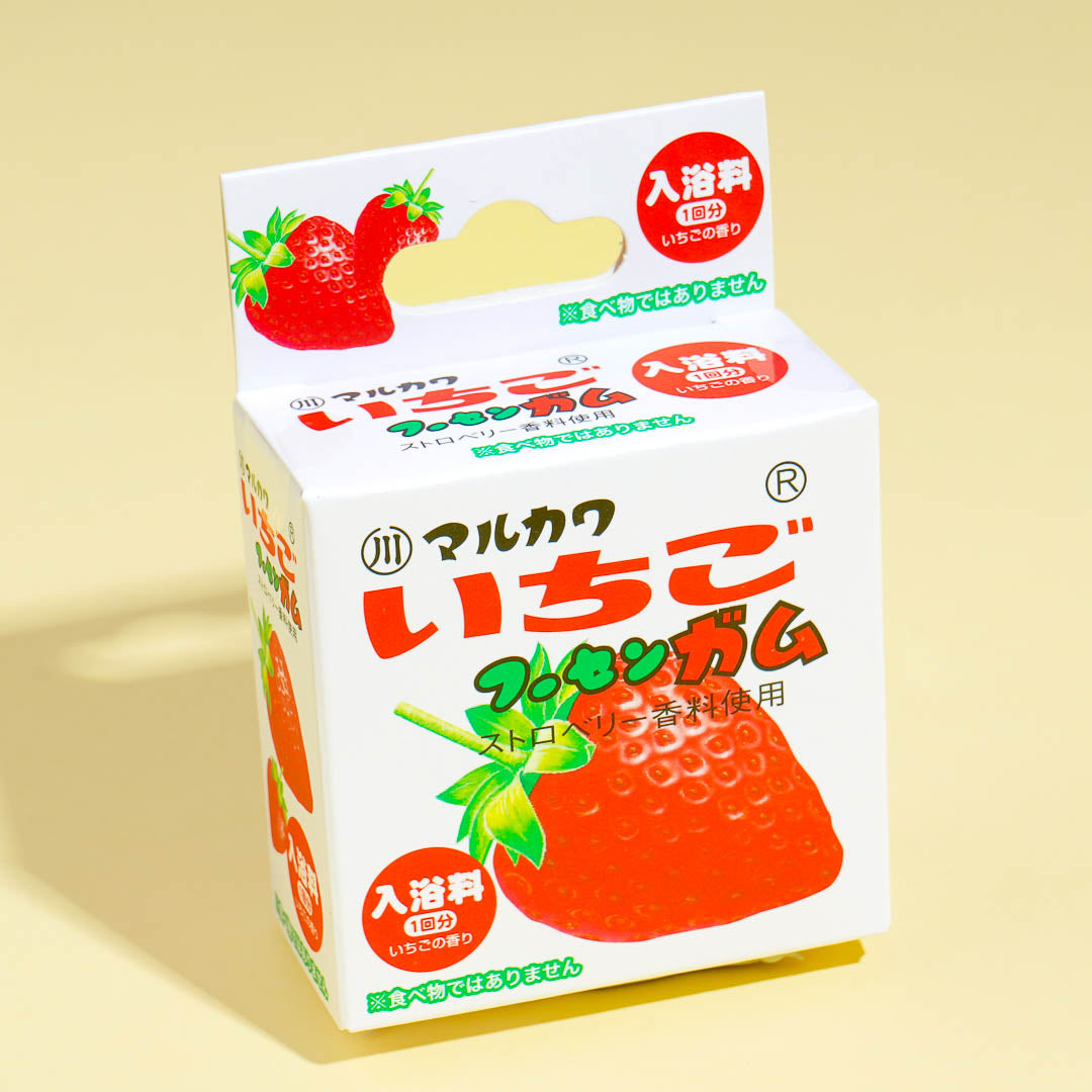 Marukawa Erdbeere Fusen Gum Badekugel