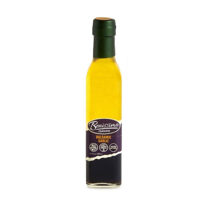 Benissimo – Balsamico-Knoblauchöl, 8,1 Oz – Packung mit 6 Stück