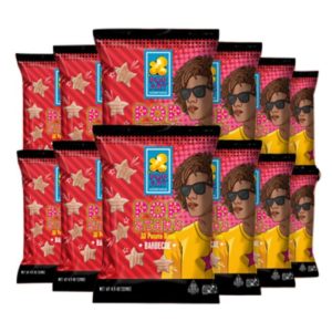 Pop-Art-Puffs Sterne Grill 4.5 Unzen – Packung mit 12