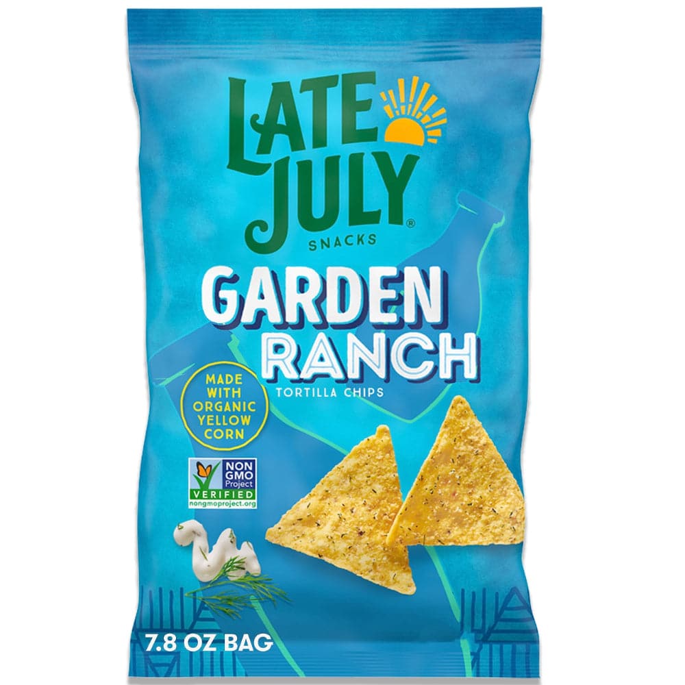 Late July – Tortilla Chips Garten Ranch, 7.8 Unzen Packung von 12