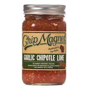 Salsa, mittel, Knoblauch Chipotle Limette, Essigfrei, Chip Magnet