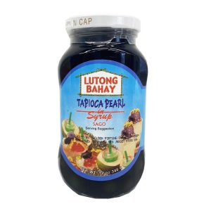Lutong Bahay Tapioca Pearl in Sirup Sago