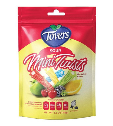Tovers sauer Mini Twists, 5,5 oz