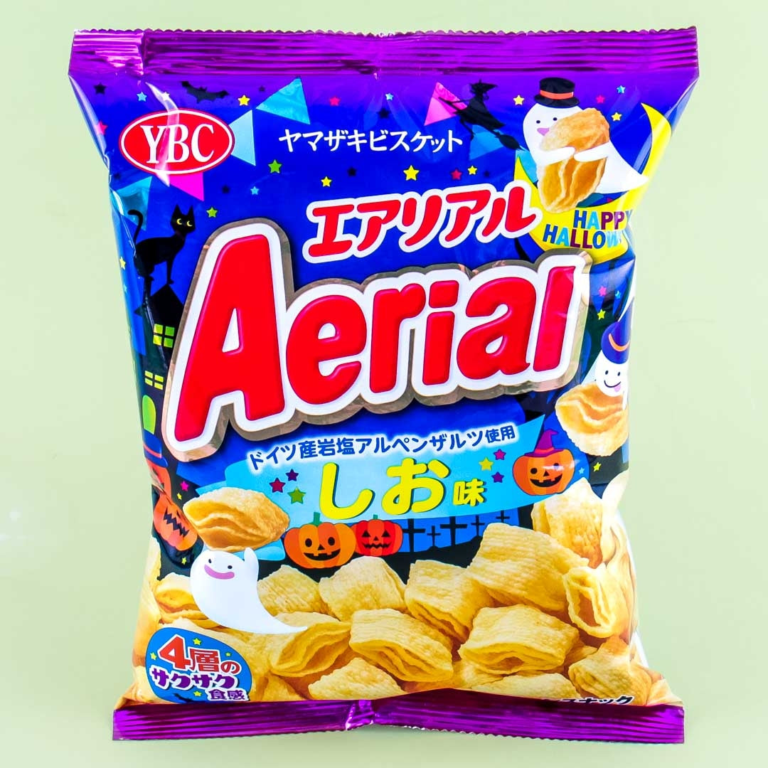 Aerial Halloween Mais Snacks – Salz
