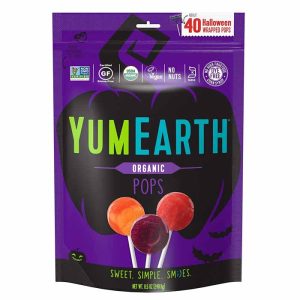 YumEarth Bio-Halloween Pops-Packung von 18