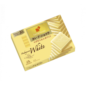 Morinaga, Carre de Chocolat, Madagascar weiß, 18 Stück