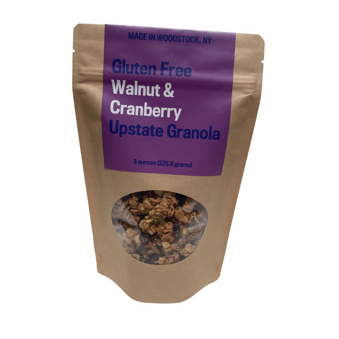 Upstate Granola Cranberry Walnuss Granola Tasche, glutenfrei – 8 Beutel x 8oz Etui