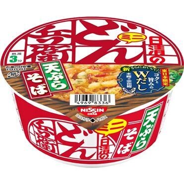 Nissin, Donbei, Tempura Soba, Minibecher, 46g