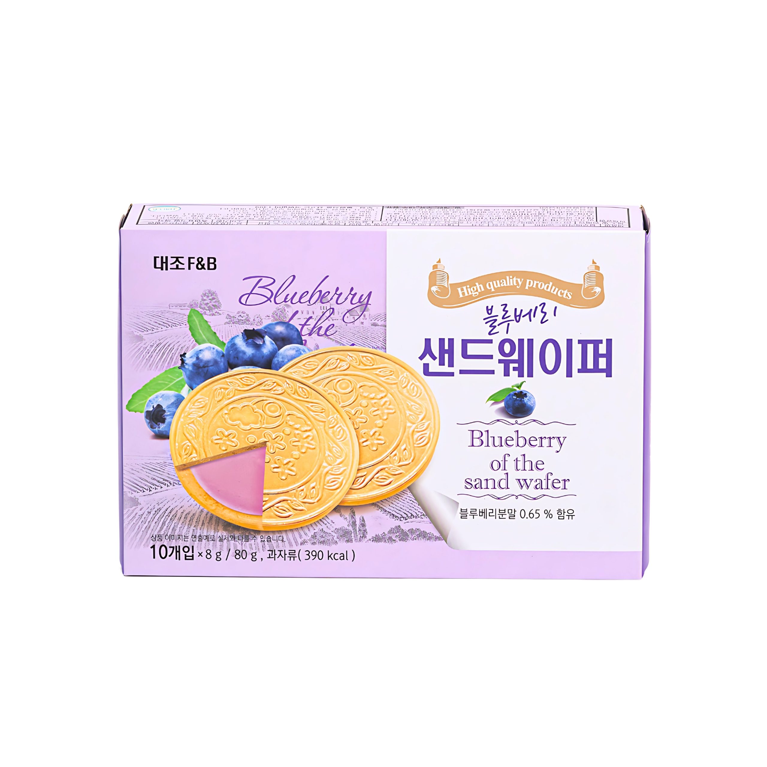 Daejo Heidelbeere Sand Waffel (Korea)