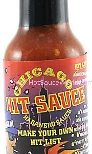 Chicago Hit Soße heiß, 5 Unzen.