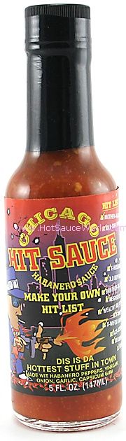 Chicago Hit Sauce Chilisauce, 5 oz