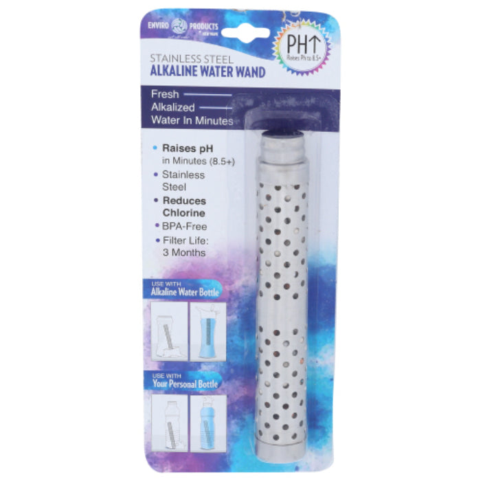 Enviro – Wand Edelstahl Alkalisches Wasser 1 Ea – Packung mit 1