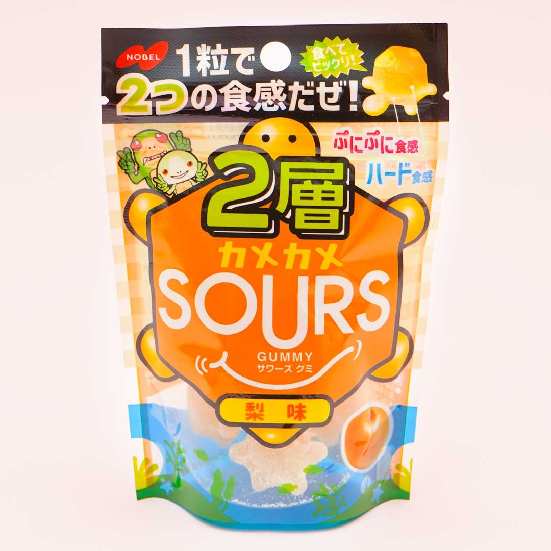 Nobel Kamekame saure Bonbons Gummies – Birne