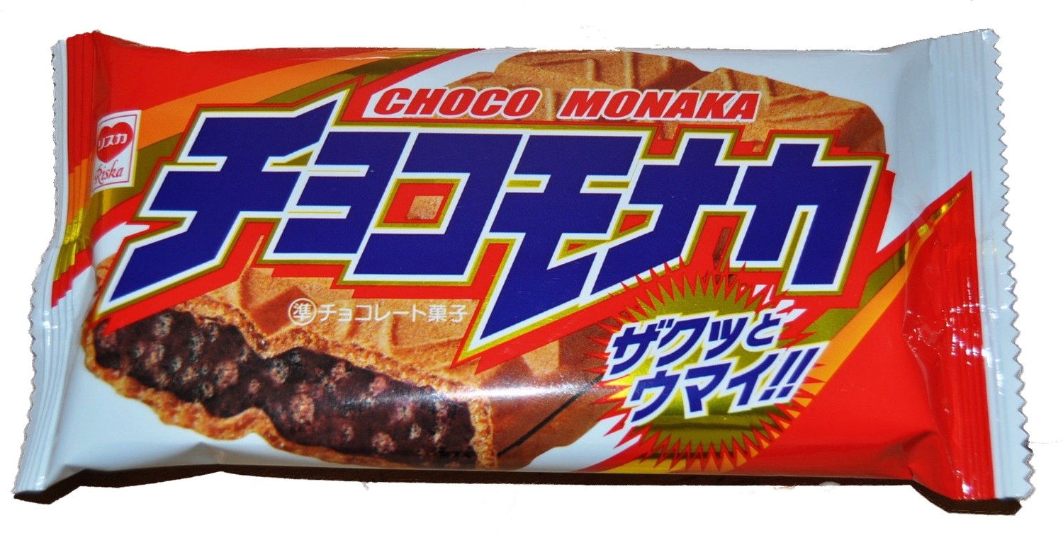 Risca “Choco Monaka” Schokolade & Waffeln, 40g