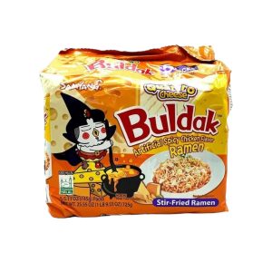 Samyang Buldak Quattro Käse künstlichen würzigen Huhn Geschmack Rühren-fri