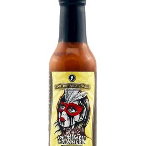 scharfe Sauce herzzerreißende Morgendämmerung 1542 Südwesten Habanero 5 Unzen Hitze 7