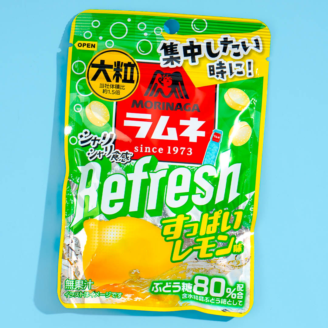 Morinaga Aktualisieren Groß Ramune Süßigkeit – sauer Zitrone