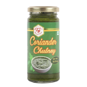 Taj Koriander Chutney, (8.81 Unzen) – 250g