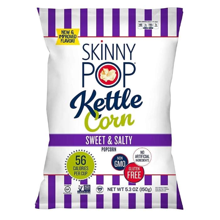 Skinny Pop – Süßer & Salziger Wasserkocher Popcorn, 5,3 Unzen