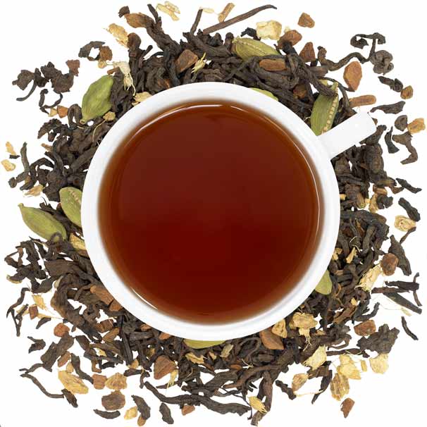 Bio Chai Pu-Erh Bulk (durch das Pfund)