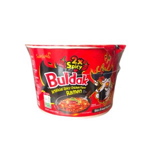 Buldak 2x würzige Nudeln große Schüssel